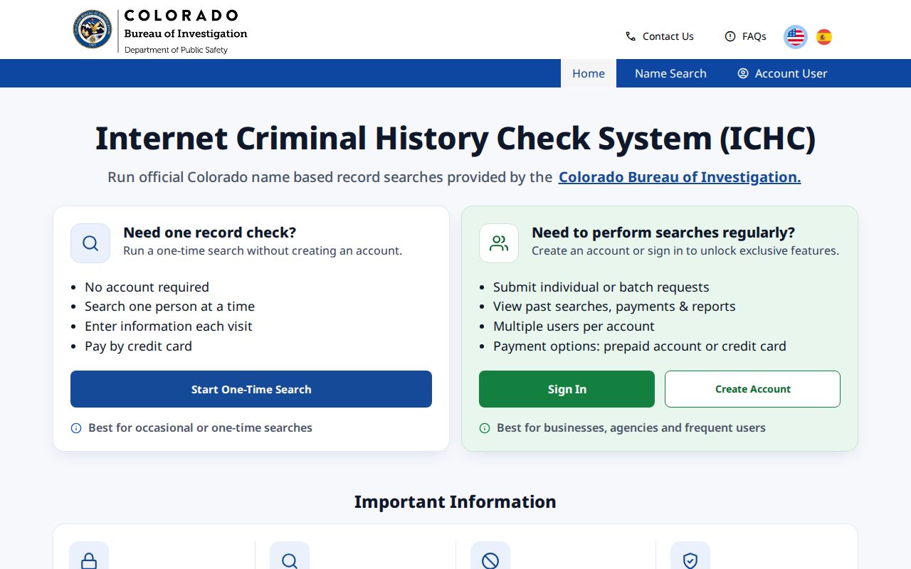 Park County bench warrant CBI exclusion warning